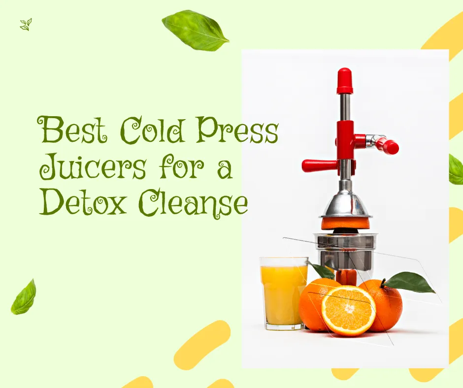 Best Cold Press Juicers for a Detox Cleanse