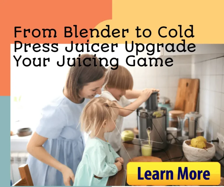 From Blender to Cold Press Juicer